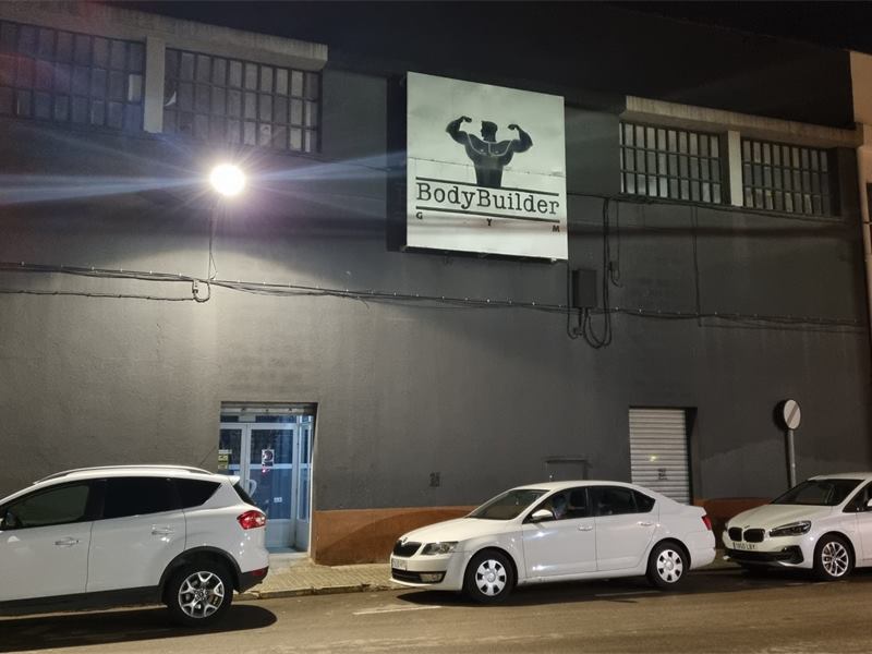 Entrada del Gimnasio Body Builder